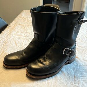 Frye engineer boots